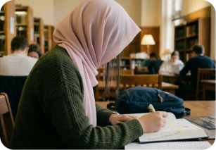 Selecting a library book
