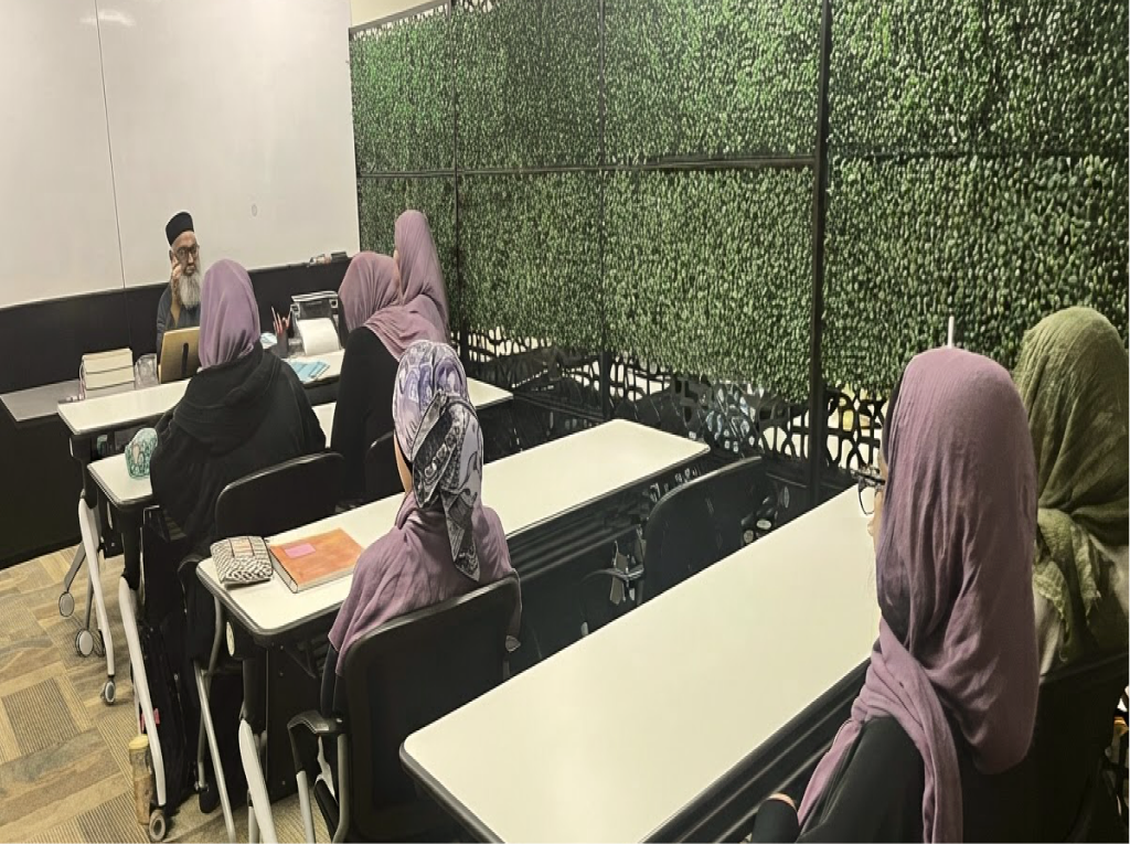 Students in a Darul Qasim classroom